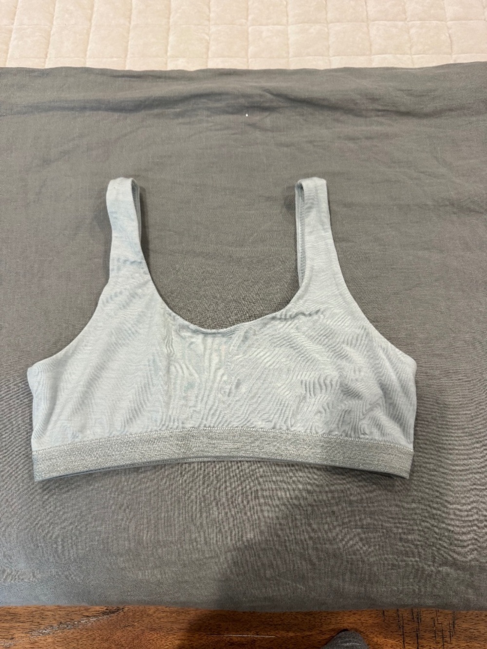Allbirds Cream Minimalist Bra Intimates & Sleepwear